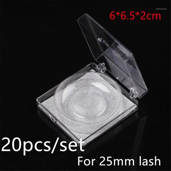 professional 20pcs/set empty eyelash storage case for 25mm lashes box packaging holder compartment makeup tool 40#1
professional 20pcs/set empty eyelash storage case for 25mm lashes box packaging holder compartment makeup tool 40#1