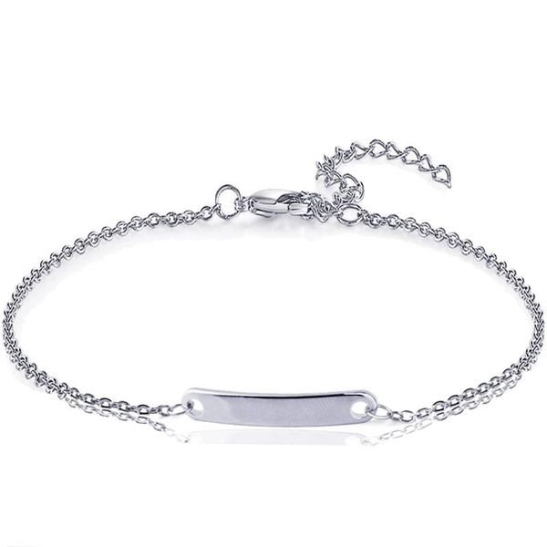 link, chain simple metallic geometry charm bracelet for women personality fashion jewelry party gift graceful, Black
link, chain simple metallic geometry charm bracelet for women personality fashion jewelry party gift graceful, Black