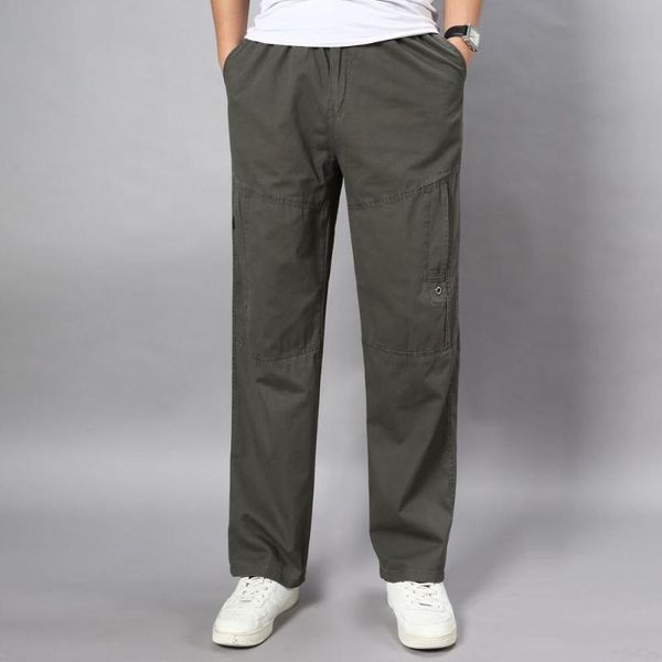 men's pants 2021 men cargo solid color multi pockets trousers loose zipper closure, Black
men's pants 2021 men cargo solid color multi pockets trousers loose zipper closure, Black