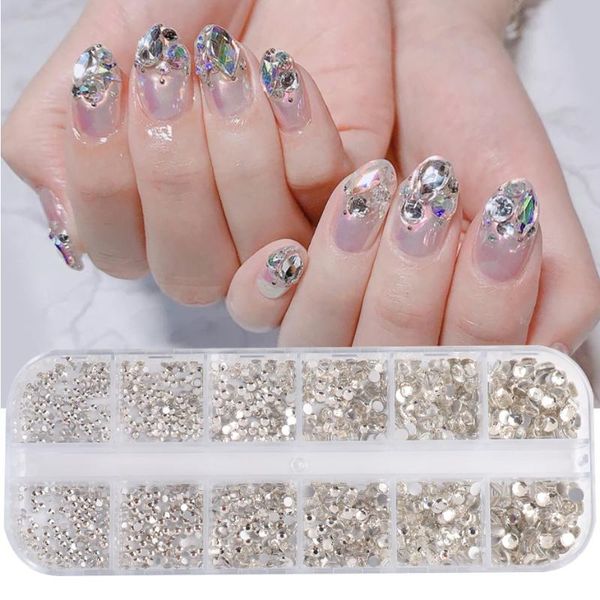 box rhinestones nail art crystals glitter ab white 3d glass stone nails decorations diamond gems manicure accessories tr1891-1, Silver;gold
box rhinestones nail art crystals glitter ab white 3d glass stone nails decorations diamond gems manicure accessories tr1891-1, Silver;gold