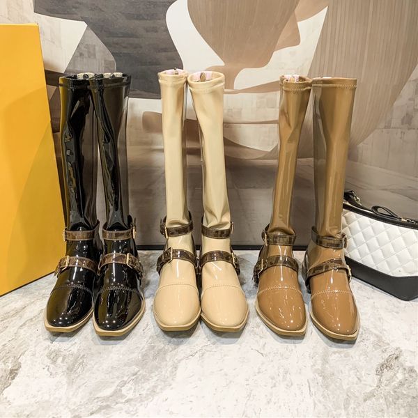 designer autumn winter women boots back zipper ladies slims shoes with slim legs knight boot patent leather waterproof buckle flat shoe fash, Black
designer autumn winter women boots back zipper ladies slims shoes with slim legs knight boot patent leather waterproof buckle flat shoe fash, Black