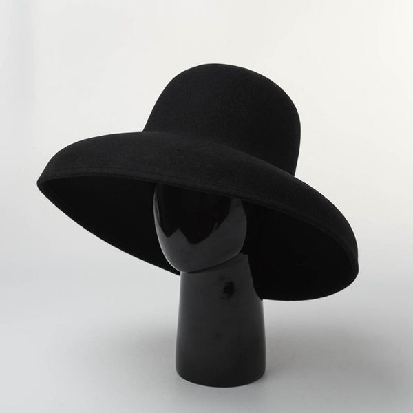 stingy brim hats luxury fedora hat winter warm wool vintage hepburn black catwalk model custom leisure lady women outdoor fascinator, Blue;gray
stingy brim hats luxury fedora hat winter warm wool vintage hepburn black catwalk model custom leisure lady women outdoor fascinator, Blue;gray