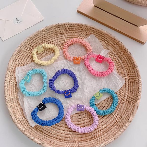 hair accessories cute candy colors smile elastic bands for girls kids sweet ponytail hold scrunchie tie fashion, Slivery;white
hair accessories cute candy colors smile elastic bands for girls kids sweet ponytail hold scrunchie tie fashion, Slivery;white