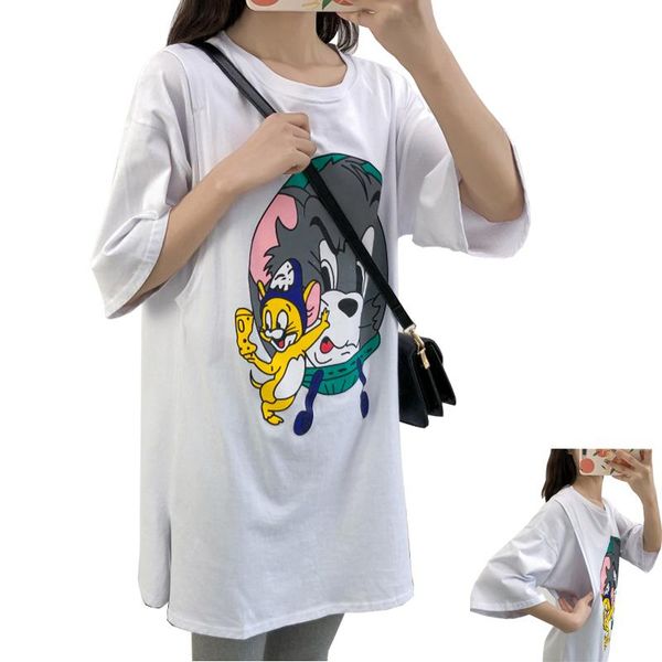 maternity & tees 8864, White