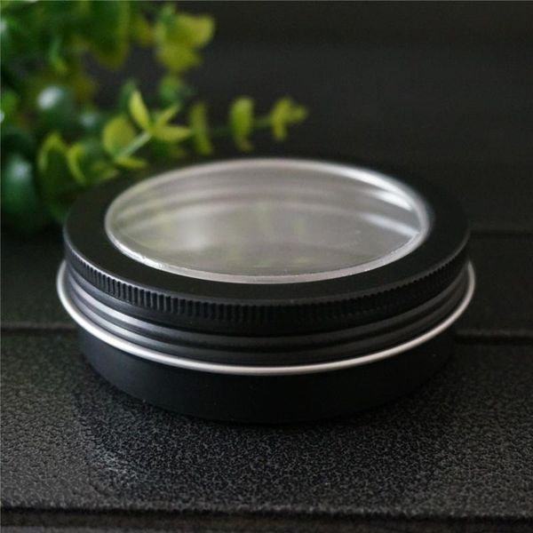 storage bottles & jars 100g ml round cosmetic aluminum tin bottle with window lids,matte black skylight box empty cream tea jar
storage bottles & jars 100g ml round cosmetic aluminum tin bottle with window lids,matte black skylight box empty cream tea jar