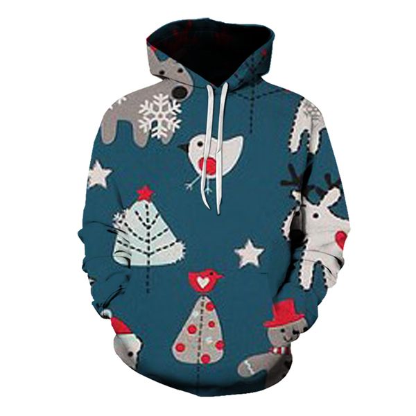 christmas bird cute pattern hoodie visual impact party punk gothic round neck sweater hoodie, Black
christmas bird cute pattern hoodie visual impact party punk gothic round neck sweater hoodie, Black