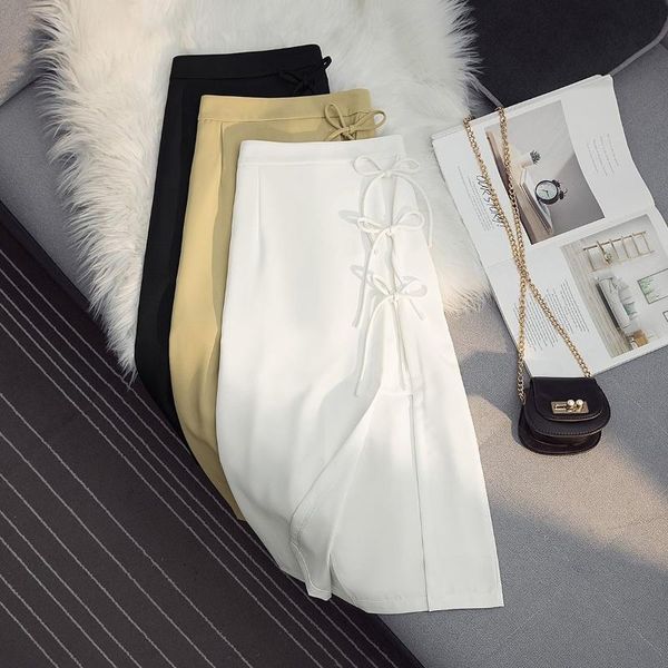 skirts split lace up skirt for women's 2021 summer high waist irregular medium length a-line buttock, Black
skirts split lace up skirt for women's 2021 summer high waist irregular medium length a-line buttock, Black