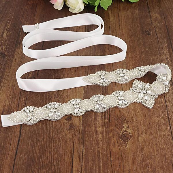 wedding sashes s411 rhinestone beaded bride belt bachelorette party woman accessories girl clothes dress decoration all-match sash, White
wedding sashes s411 rhinestone beaded bride belt bachelorette party woman accessories girl clothes dress decoration all-match sash, White