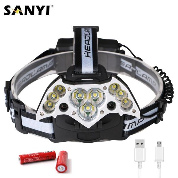 headlamp 9*t6 waterproof headlight usb rechargeable 18650 head night fishing camping headlights outdoor lighting headlamps
headlamp 9*t6 waterproof headlight usb rechargeable 18650 head night fishing camping headlights outdoor lighting headlamps