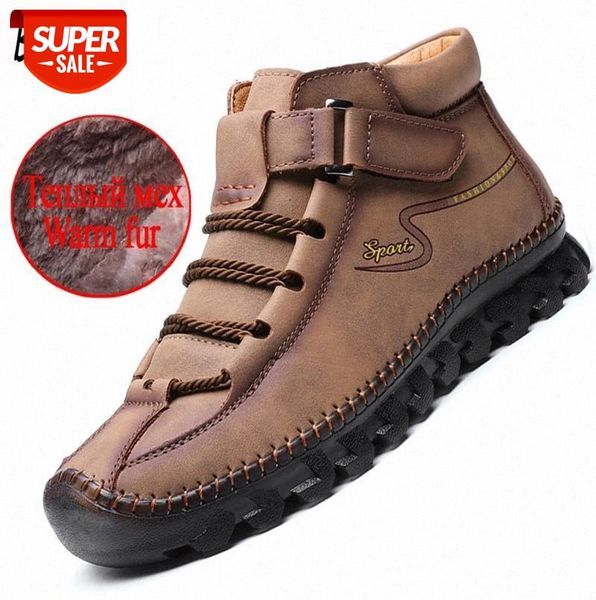 winter men's boots thick plush warm men's snow boots autumn outdoor ankle handmade outdoor motorcycle #k93r
winter men's boots thick plush warm men's snow boots autumn outdoor ankle handmade outdoor motorcycle #k93r
