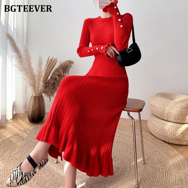 dresses elegant buttons women full sleeve knitted winter slim waist solid vestidos ladies mermaid sweater midi dress qawv, Black;gray
dresses elegant buttons women full sleeve knitted winter slim waist solid vestidos ladies mermaid sweater midi dress qawv, Black;gray