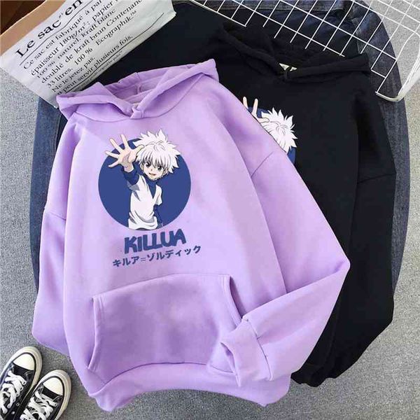 killua hunter x fun womens hoodies anime japanese print pullover hooded harajuku oversize streetwear, Black
killua hunter x fun womens hoodies anime japanese print pullover hooded harajuku oversize streetwear, Black