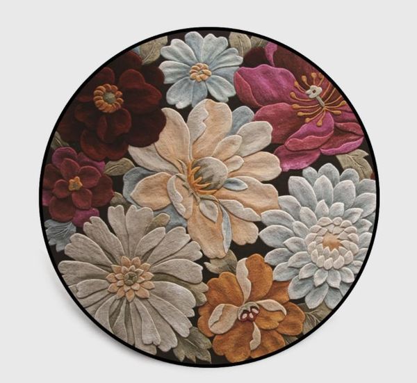 floral pattern round carpet for living room computer chair area rug children play tent floor mat cloakroom rugs and carpets
floral pattern round carpet for living room computer chair area rug children play tent floor mat cloakroom rugs and carpets