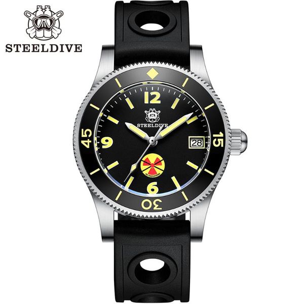 wristwatches arrival steeldive sd1952t nh35 automatic c3 luminous wristwatch 300m waterproof sapphire glass men's diving watch, Slivery;brown
wristwatches arrival steeldive sd1952t nh35 automatic c3 luminous wristwatch 300m waterproof sapphire glass men's diving watch, Slivery;brown