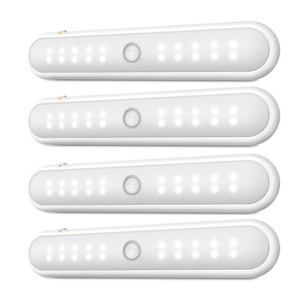 4pcs 20 led motion sensor closet night lights can be stuck anywhere in the light with netic strip for wardrobe cabinet
4pcs 20 led motion sensor closet night lights can be stuck anywhere in the light with netic strip for wardrobe cabinet