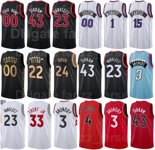 screen print basketball gary trent jr men nba's jersey 33 pascal siakam 43 og anunoby 3 fred vanvleet 23 chris boucher 25 scottie barne, Black;red
screen print basketball gary trent jr men nba's jersey 33 pascal siakam 43 og anunoby 3 fred vanvleet 23 chris boucher 25 scottie barne, Black;red