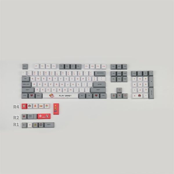 116kyes game boy pbt keycaps oem profile asian layout for mx switches gh60 gk61 gk64 84 87 104 108 mechanical keyboard mouse combos
116kyes game boy pbt keycaps oem profile asian layout for mx switches gh60 gk61 gk64 84 87 104 108 mechanical keyboard mouse combos