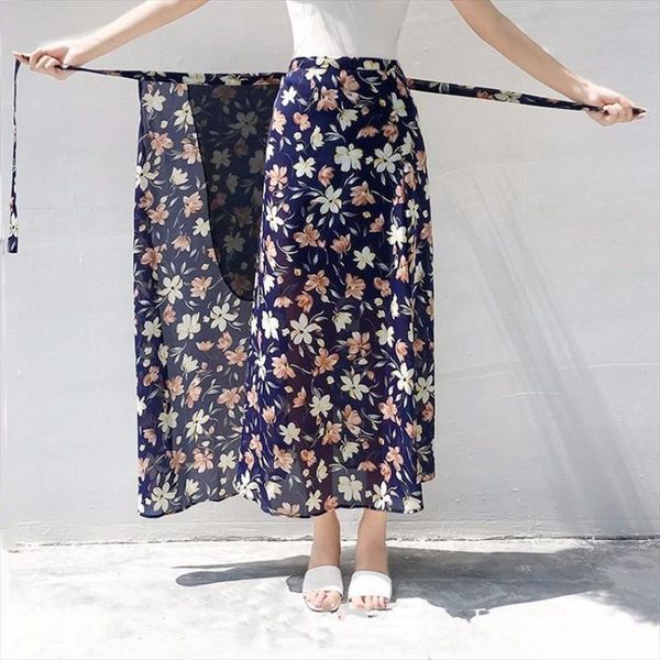 feminie one piece printed womens skirts long vacation sun proof beach chiffon floral lacing wrap skirt slit sexy, Black
feminie one piece printed womens skirts long vacation sun proof beach chiffon floral lacing wrap skirt slit sexy, Black
