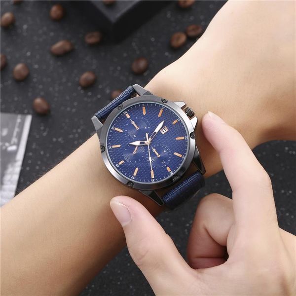 wristwatches khorasan analog 6 hands brand business watch fashion belt men's calendar quartz wrist relogio masculino, Slivery;brown
wristwatches khorasan analog 6 hands brand business watch fashion belt men's calendar quartz wrist relogio masculino, Slivery;brown