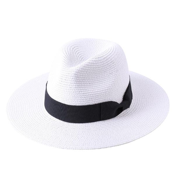 berets summer men's panama women's hat wide-brimmed solid belt buckle casual outdoor handmade beach straw, Blue;gray
berets summer men's panama women's hat wide-brimmed solid belt buckle casual outdoor handmade beach straw, Blue;gray