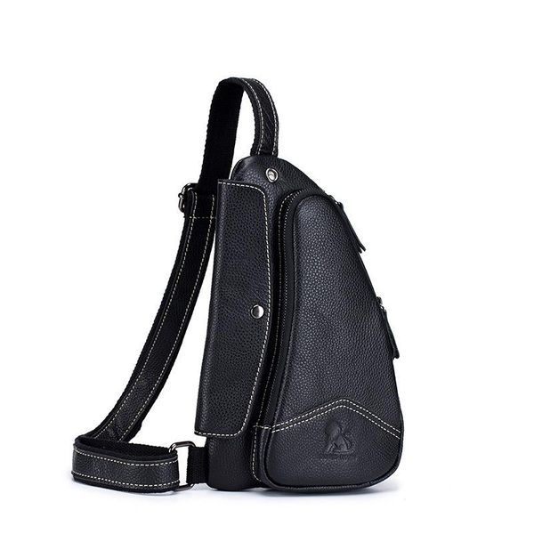 waist bags genuine leather men's chest bag the first layer of men triangle european and american style pack shoulder
waist bags genuine leather men's chest bag the first layer of men triangle european and american style pack shoulder