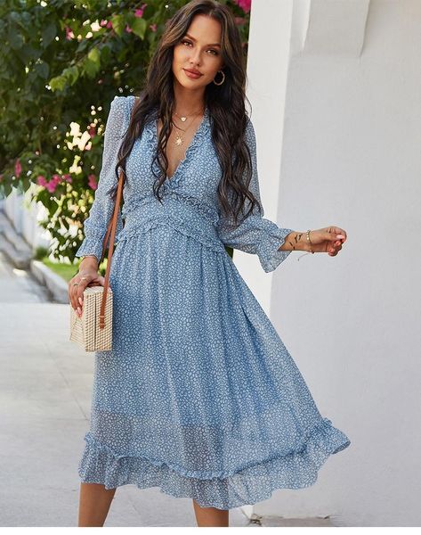 casual dresses summer spring v neck print dress robe longue women butterfly sleeve high waist vestidos de mujer, Black;gray
casual dresses summer spring v neck print dress robe longue women butterfly sleeve high waist vestidos de mujer, Black;gray