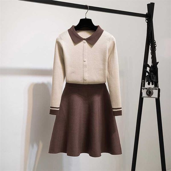 abrini 2 pieces set knitted pullover sweater knit jumper and skirt suits fashion button up +skirt sets women suits 211119, White
abrini 2 pieces set knitted pullover sweater knit jumper and skirt suits fashion button up +skirt sets women suits 211119, White