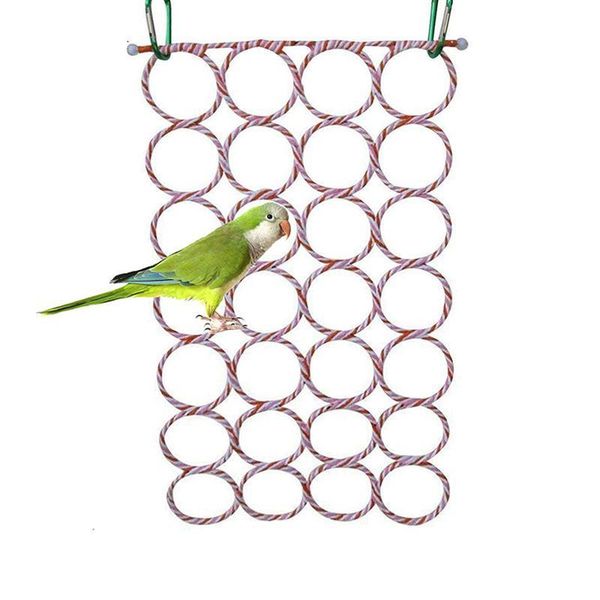 other bird supplies parrot climbing training net toy hanging swing rope stand hammockbird cage toys
other bird supplies parrot climbing training net toy hanging swing rope stand hammockbird cage toys