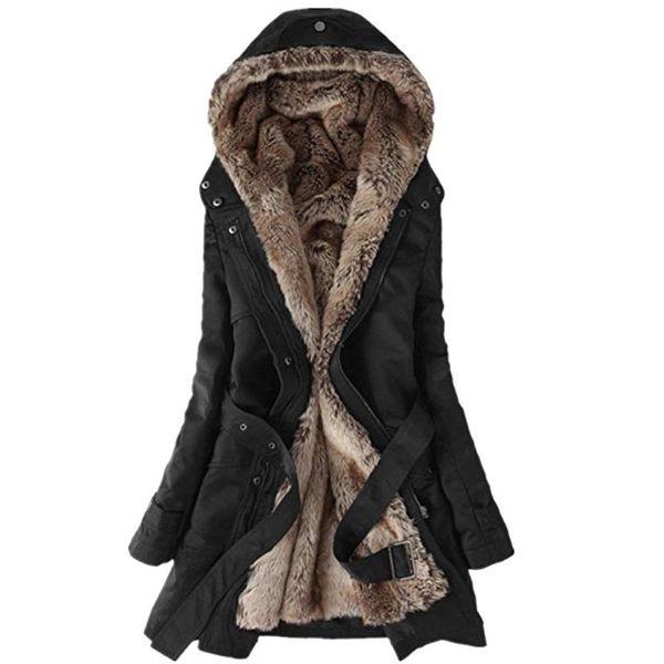 women's jackets women winter plush furry coat 2021 sole lady keep warm outwear long sleeve casual loose fur jacket plus size chaquetas, Black;brown
women's jackets women winter plush furry coat 2021 sole lady keep warm outwear long sleeve casual loose fur jacket plus size chaquetas, Black;brown
