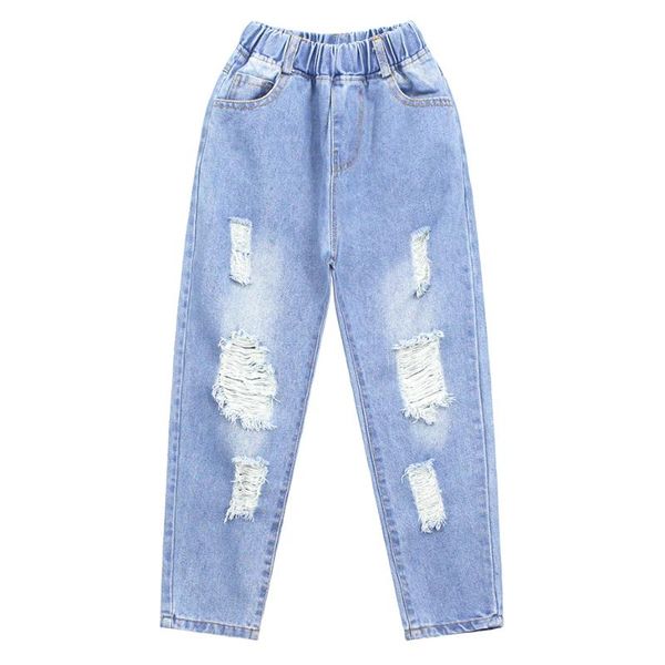 jeans for girl ripped girls spring autumn kid with hole teenage clothes 6 8 10 12 14, Blue
jeans for girl ripped girls spring autumn kid with hole teenage clothes 6 8 10 12 14, Blue
