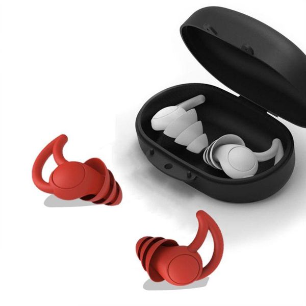 outdoor gadgets 1pair soft silicone ear plugs tapered 2/3 layers travel noise reduction earplugs sleep sound insulation protector
outdoor gadgets 1pair soft silicone ear plugs tapered 2/3 layers travel noise reduction earplugs sleep sound insulation protector