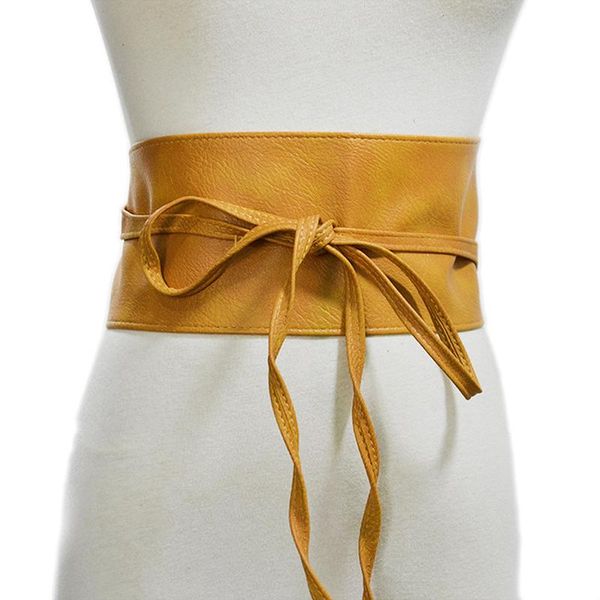 belts female belt soft leather wide self bow knot tie wrap waist band dress 6 colors, Black;brown
belts female belt soft leather wide self bow knot tie wrap waist band dress 6 colors, Black;brown