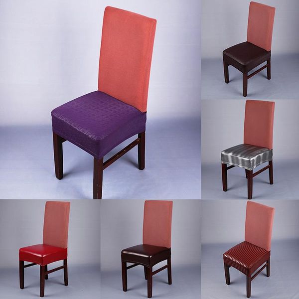 chair covers elastic waterproof oil-proof pu leather dining seat cover stool for kitchen el banquet
chair covers elastic waterproof oil-proof pu leather dining seat cover stool for kitchen el banquet