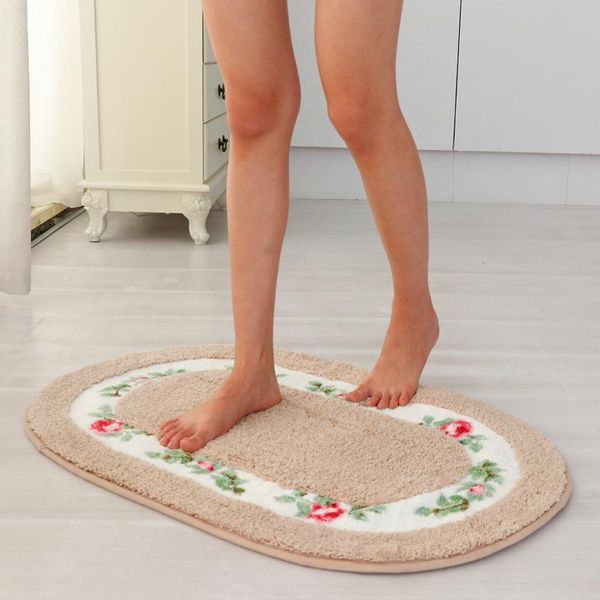 bath mats rose flower pattern bathroom mat water absorption non-slip soft shower toilet bedroom carpet entrance door rug
bath mats rose flower pattern bathroom mat water absorption non-slip soft shower toilet bedroom carpet entrance door rug