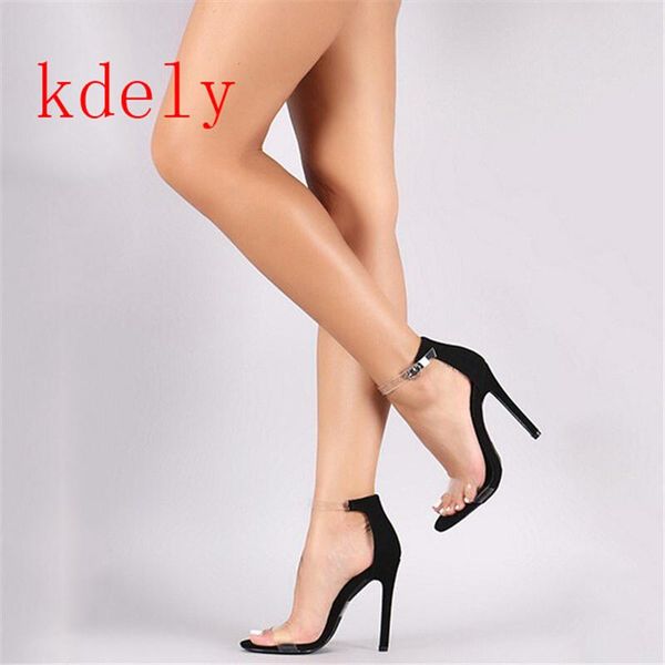 cover heel summer super high sandals rough fish head open-toed large size shoes, Black
cover heel summer super high sandals rough fish head open-toed large size shoes, Black