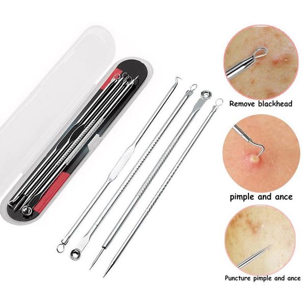 electric nose & ear trimmers 4pcs/set blackhead comedone acne pimple remover tool spoon for face skin care needles facial pore cleaner
electric nose & ear trimmers 4pcs/set blackhead comedone acne pimple remover tool spoon for face skin care needles facial pore cleaner