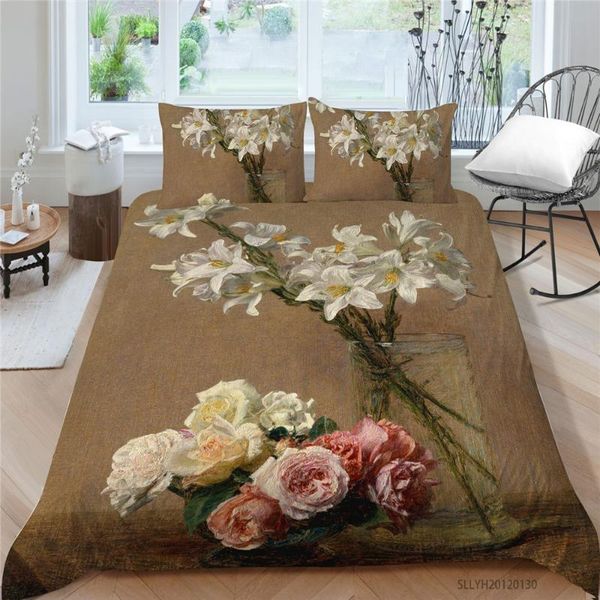 bedding sets vintage set single roses and lilies duvet cover for girls double twin full king comfortable bed artistic
bedding sets vintage set single roses and lilies duvet cover for girls double twin full king comfortable bed artistic