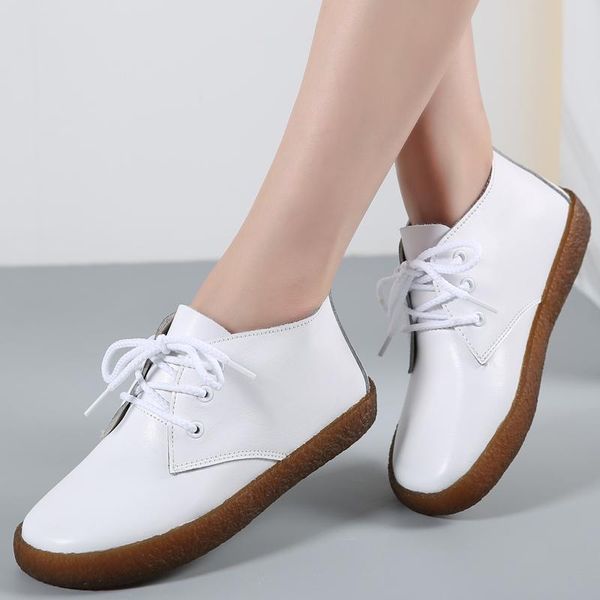 boots cezza autumn women basic genuine leather lace up ladies moccasins short ankle for footwear flats shoes, Black
boots cezza autumn women basic genuine leather lace up ladies moccasins short ankle for footwear flats shoes, Black