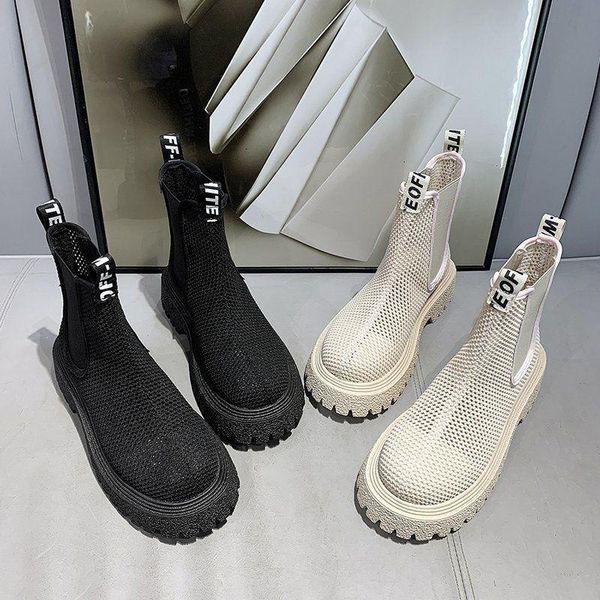 boots smoke tube women's 2021 summer match qunzi thin hollow mesh short boots, versatile cool, Black
boots smoke tube women's 2021 summer match qunzi thin hollow mesh short boots, versatile cool, Black