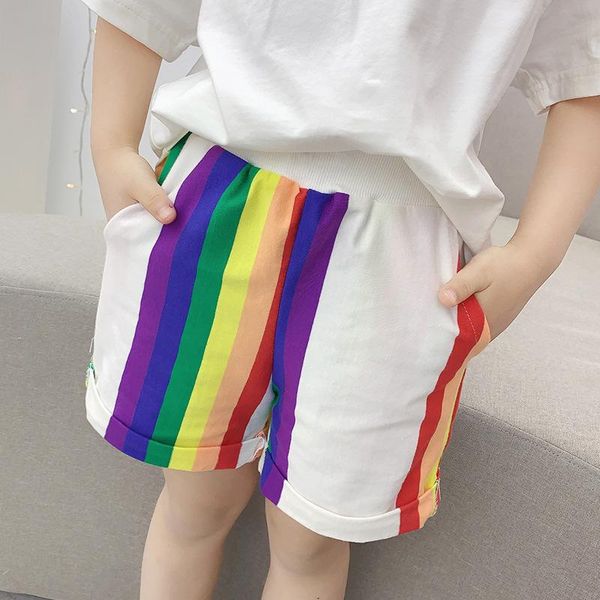 shorts colorful striped patchwork pants baby big girls cotton mid waist summer short kids mini trousers clothing 2021 bottom, Black
shorts colorful striped patchwork pants baby big girls cotton mid waist summer short kids mini trousers clothing 2021 bottom, Black