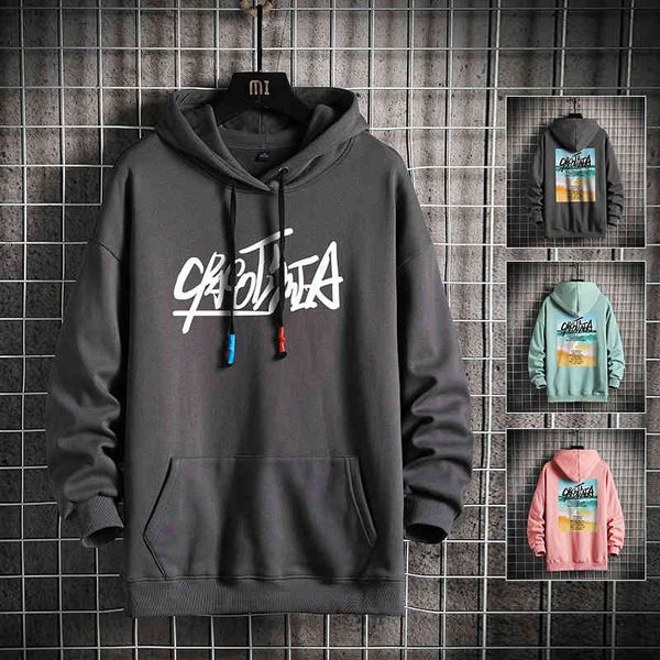 sweater hoodies men's 2022 autumn youth leisure printing personality handsome fashion, Black
sweater hoodies men's 2022 autumn youth leisure printing personality handsome fashion, Black