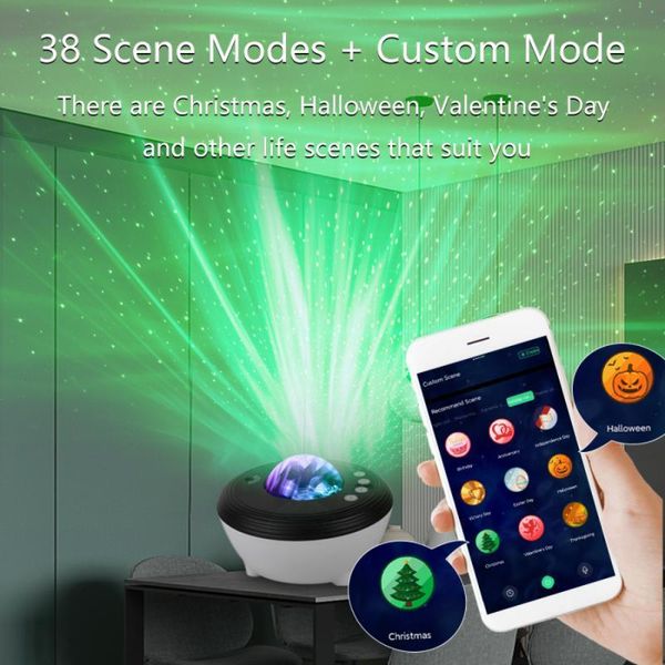 smart automation modules galaxy projector light sky star ocean wave projection bluetooth speaker voice control christmas
smart automation modules galaxy projector light sky star ocean wave projection bluetooth speaker voice control christmas