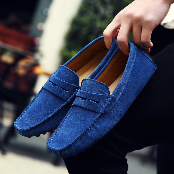 dress shoes loafers soft moccasins spring autumn genuine leather men flats driving lightweight sneakers bhf9, Black
dress shoes loafers soft moccasins spring autumn genuine leather men flats driving lightweight sneakers bhf9, Black