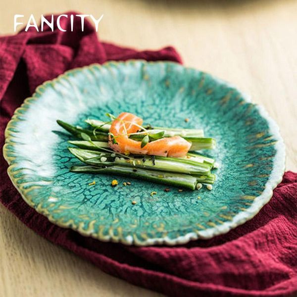 fancityforeign trade export ceramic tableware western plate steak salad dessert underglaze creative dishes & plates
fancityforeign trade export ceramic tableware western plate steak salad dessert underglaze creative dishes & plates