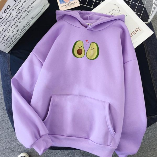 women's hoodies & sweatshirts harajuku cute avocado women streetwear oversize female pullovers, Black
women's hoodies & sweatshirts harajuku cute avocado women streetwear oversize female pullovers, Black