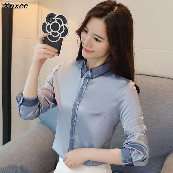 women's blouses & shirts 2021 spring chiffon lace women long sleeved woman bottom shirt sleeve loose female blouse xnxee, White
women's blouses & shirts 2021 spring chiffon lace women long sleeved woman bottom shirt sleeve loose female blouse xnxee, White