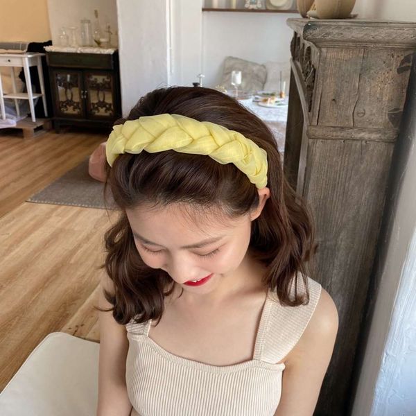zhong chuxi star's same organza twist french braided headdress satin pig large intestine hairband female, Silver
zhong chuxi star's same organza twist french braided headdress satin pig large intestine hairband female, Silver