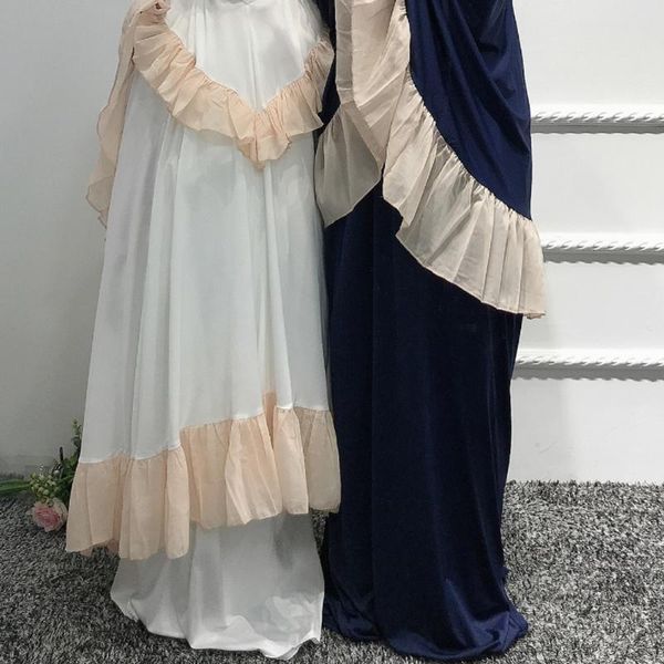 ethnic clothing abaya women's dress parent-child robe with big solid color dubai turkish female fashion muslim long, Red
ethnic clothing abaya women's dress parent-child robe with big solid color dubai turkish female fashion muslim long, Red