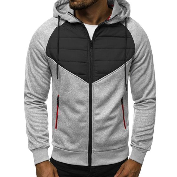 men's jackets men autumn hoodie 2021 arrived colour block stitching hooded long sleeve zip-up sport jacket coats with pocket, Black;brown
men's jackets men autumn hoodie 2021 arrived colour block stitching hooded long sleeve zip-up sport jacket coats with pocket, Black;brown