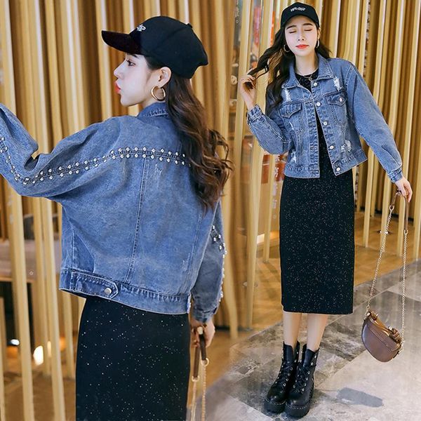women's jackets denim jacket women spring and autumn 2021 korean version of loose foreign air net red bf wild casual small short, Black;brown
women's jackets denim jacket women spring and autumn 2021 korean version of loose foreign air net red bf wild casual small short, Black;brown